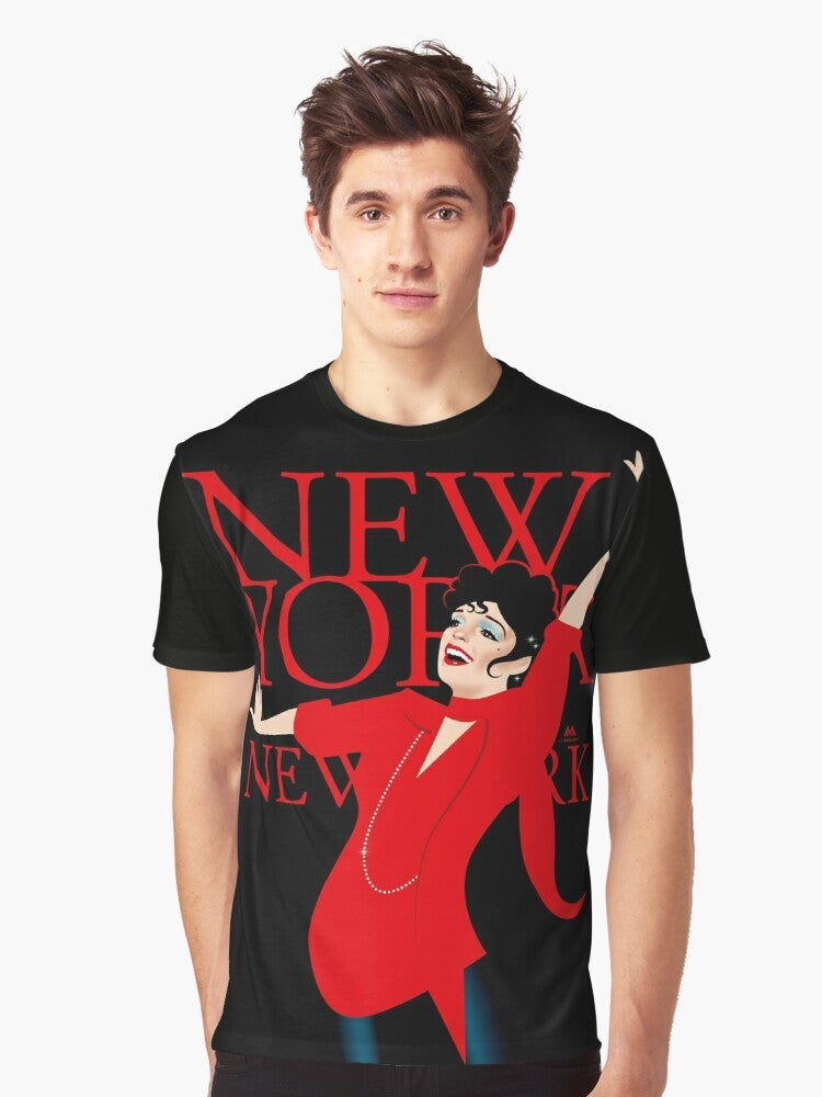 New York Graphic T-Shirt featuring Alejandro Mogolloart's design - Men