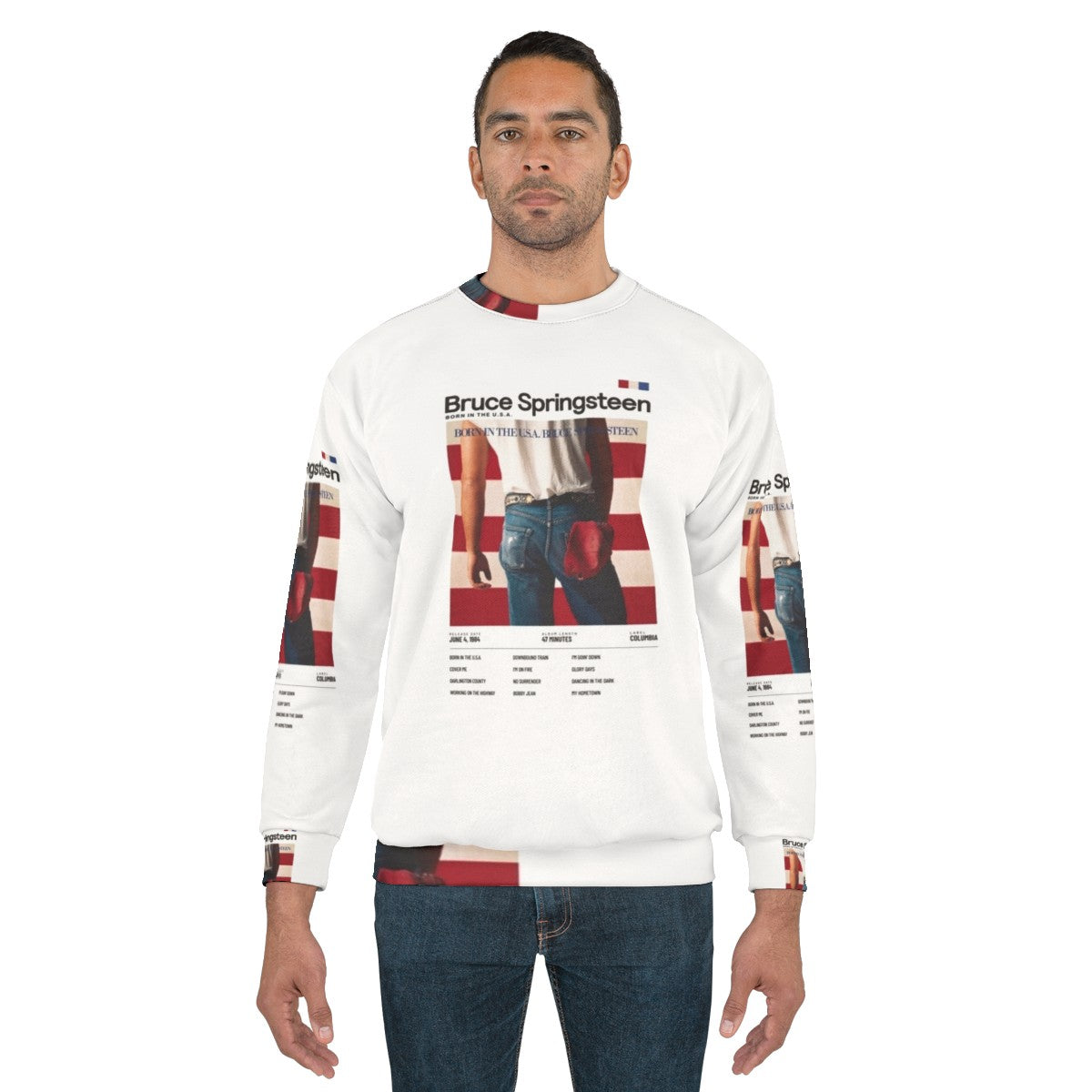 Bruce Springsteen Born in the USA Graphic Sweatshirt - men