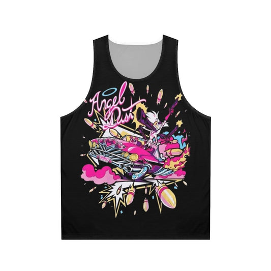 Hazbin Hotel Angel Dust Unisex Tank Top