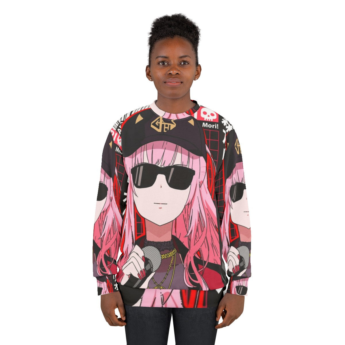 Calliope Mori Hololive EN Virtual Youtuber Sweatshirt - women