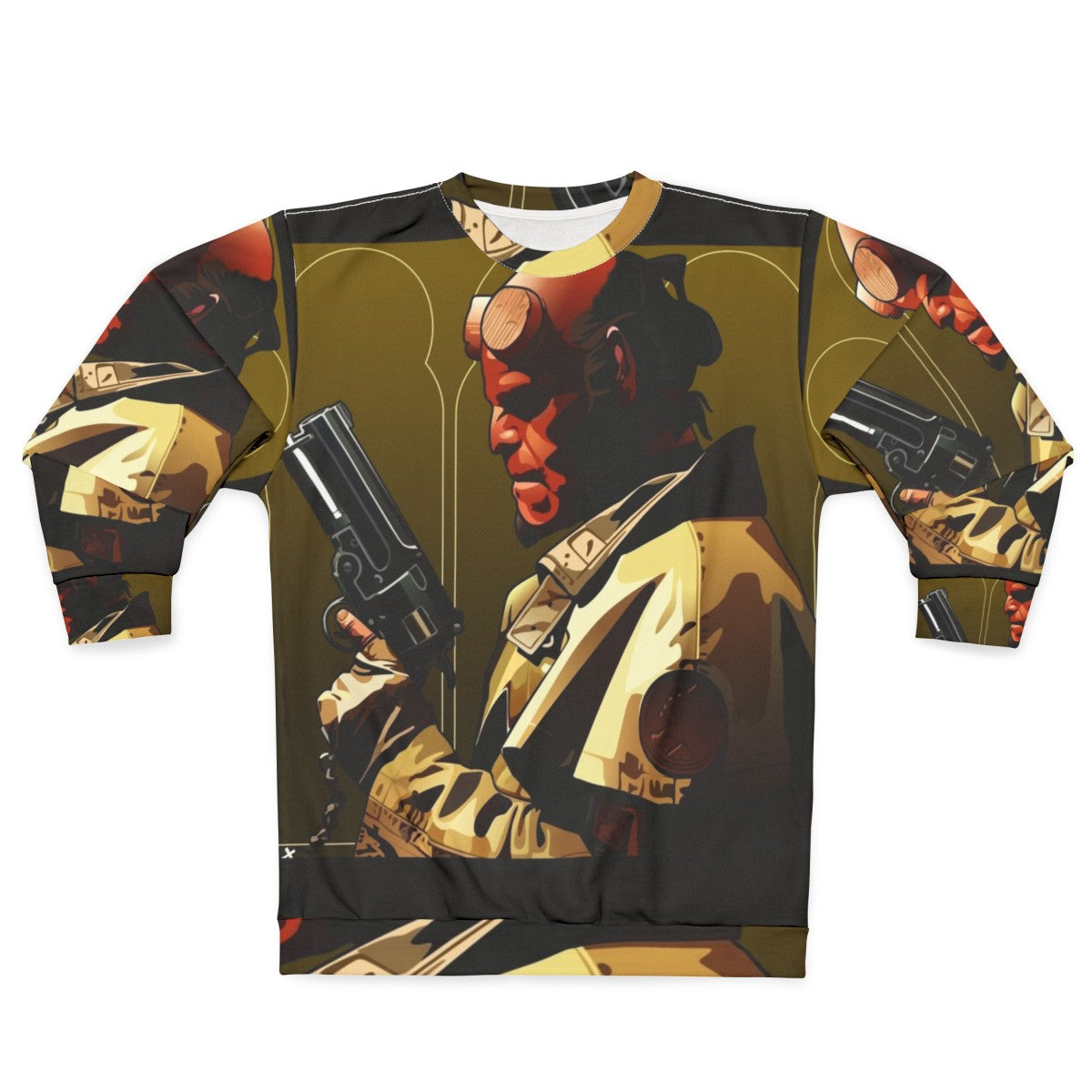 Hellboy Comic Book Character Sweatshirt