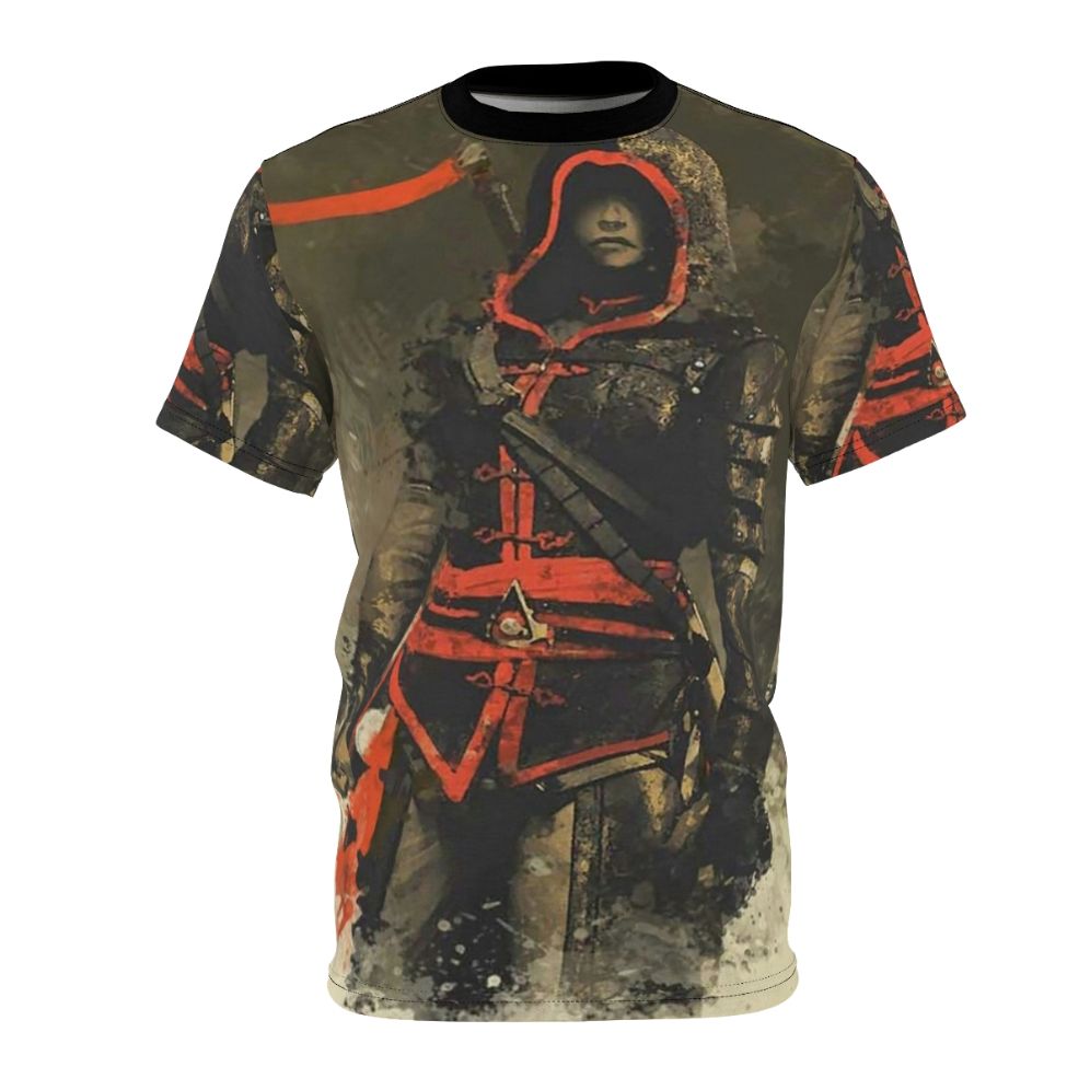 Assassin's Creed Inspired All-Over Print T-Shirt