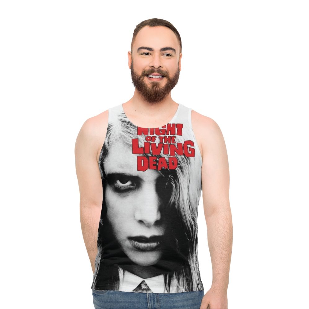 Night of the Living Dead Zombie Girl Unisex Tank Top - men