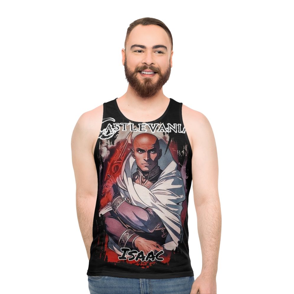 Castlevania Isaac Unisex Tank Top - men