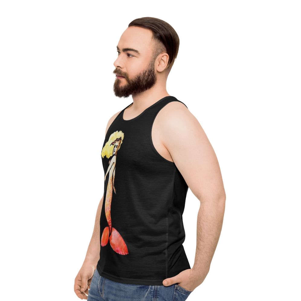 Mermaid Lover Unisex Tank Top - men side