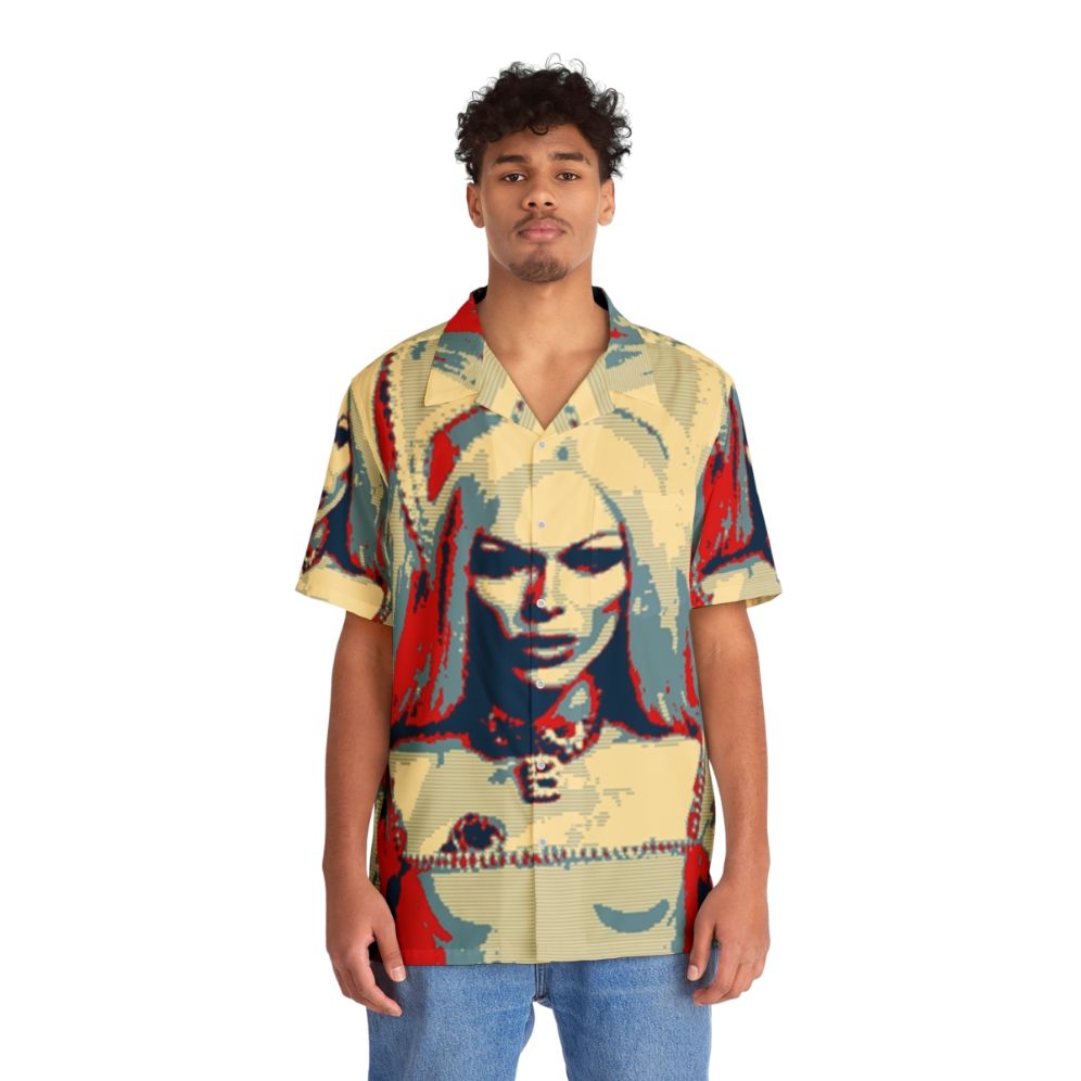 Bimini Bon Boulash Drag Race Inspired Hawaiian Shirt - People Front