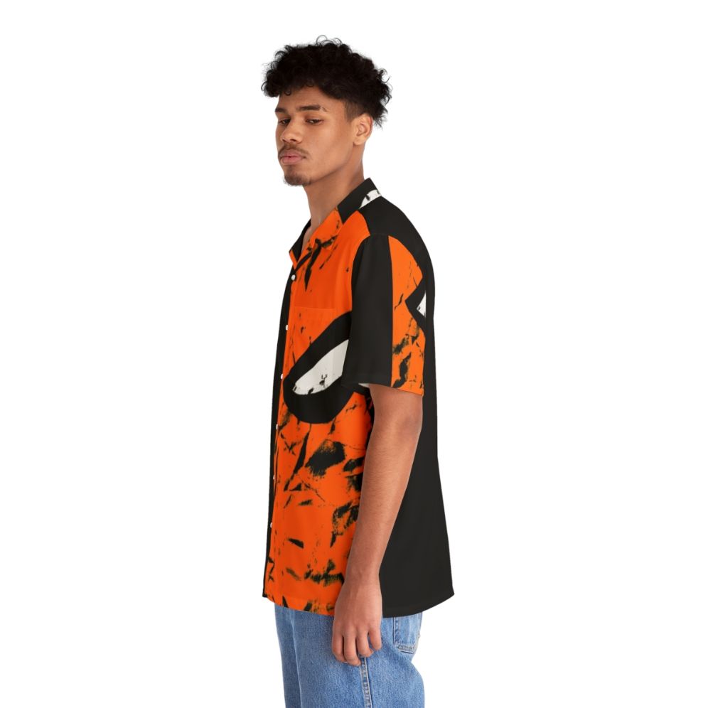 Deathstroke Faded Hawaiian Shirt - People Left