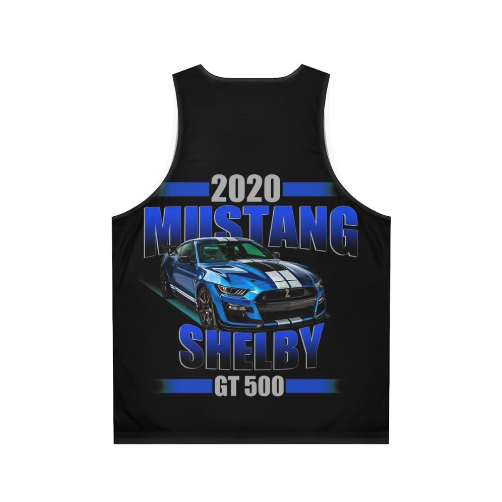 2020 Shelby GT500 Unisex Muscle Car Tank Top - Back