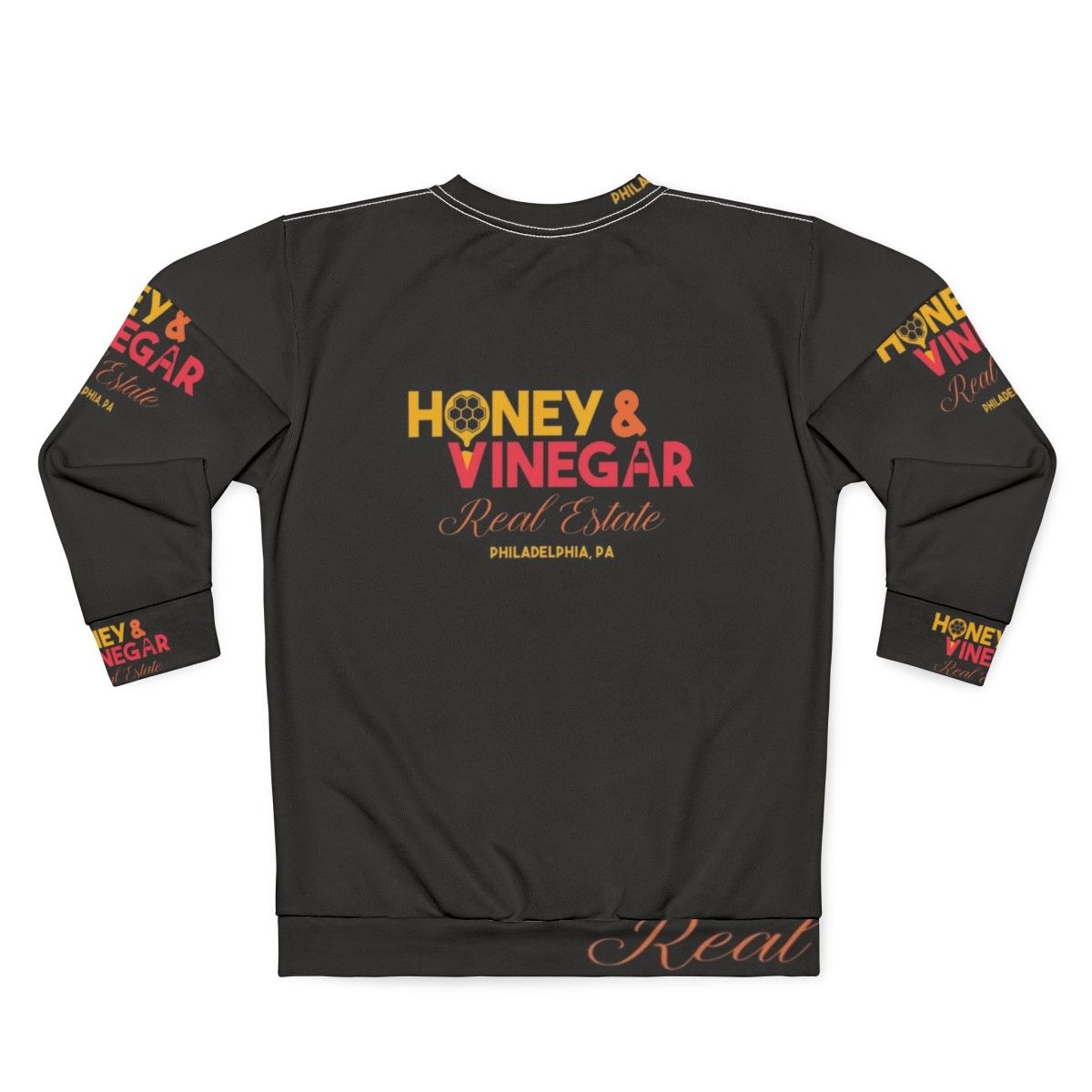 Honey Vinegar Real Estate Sweatshirt - Back