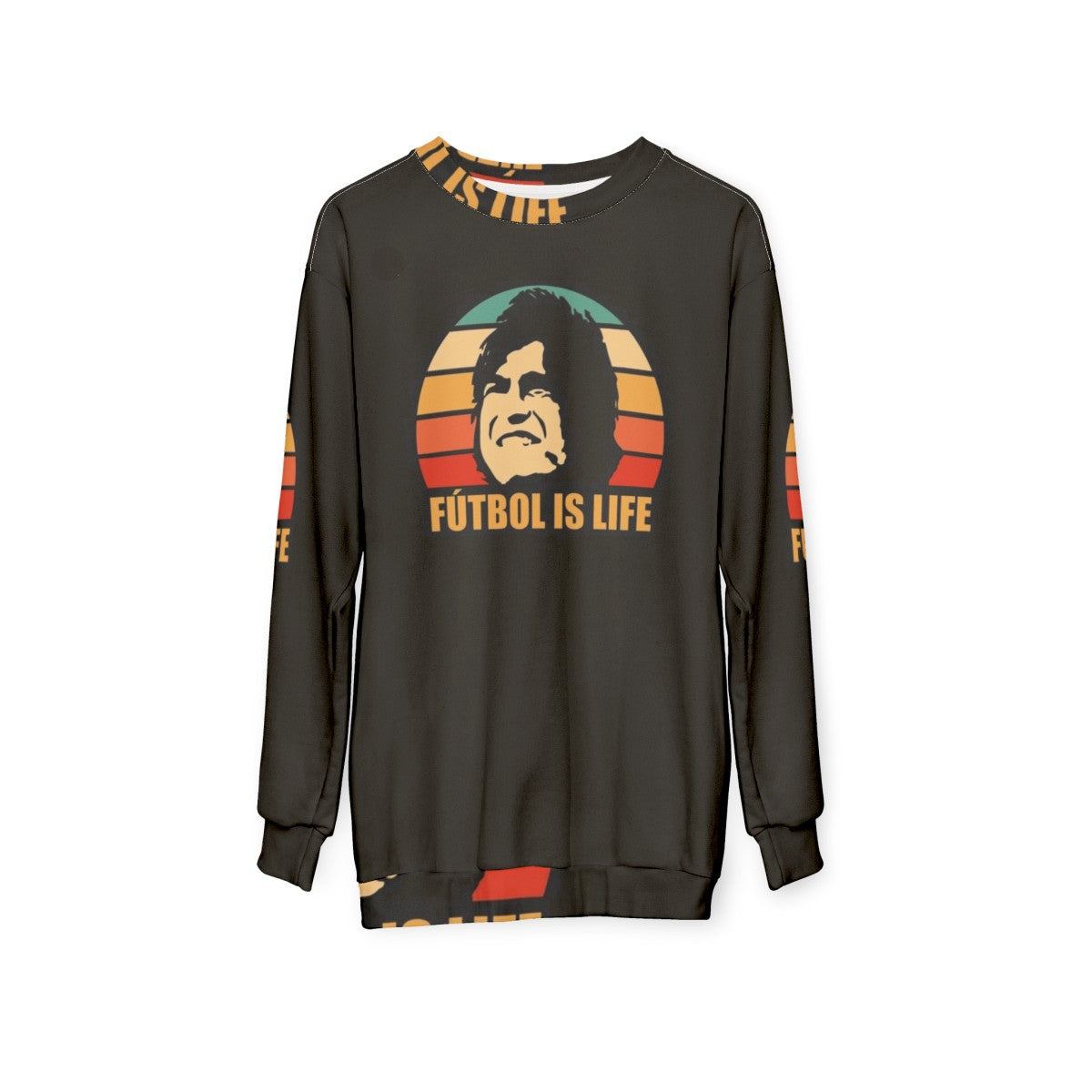 Futbol Is Life Sweatshirt - Ted Lasso Inspired AFC Richmond Football Shirt - hanging