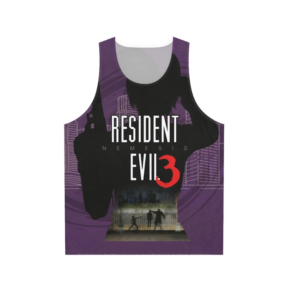 Resident Evil Nemesis Minimalist Unisex Tank Top