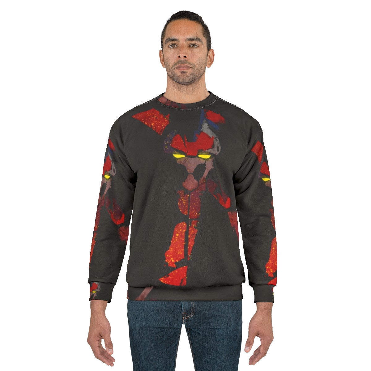 Weltall Mecha Sweatshirt for Xenogears and Xenosaga Fans - men