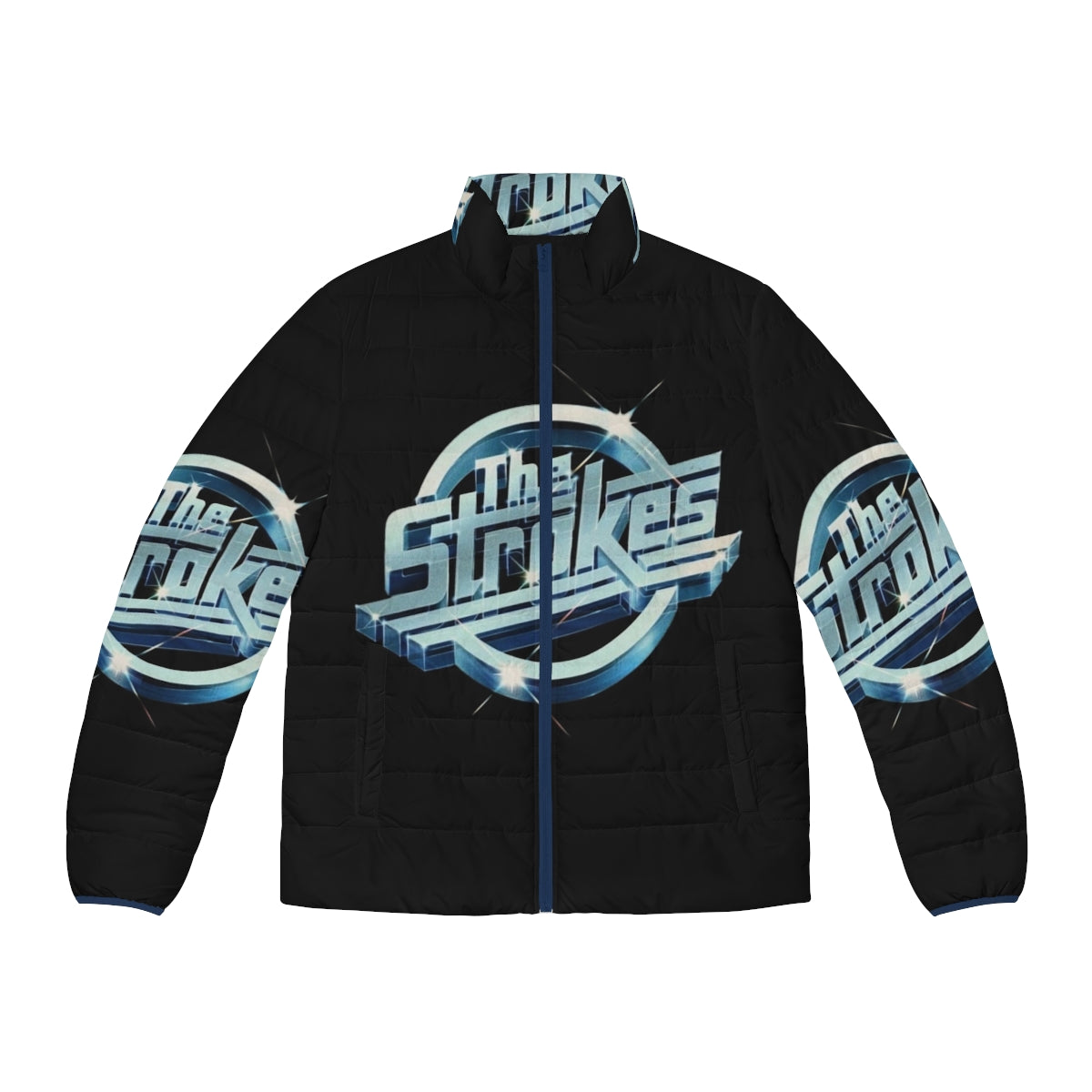 Strokes Puffer Jacket - Stylish urban puffer jacket inspired by indie music and New York City