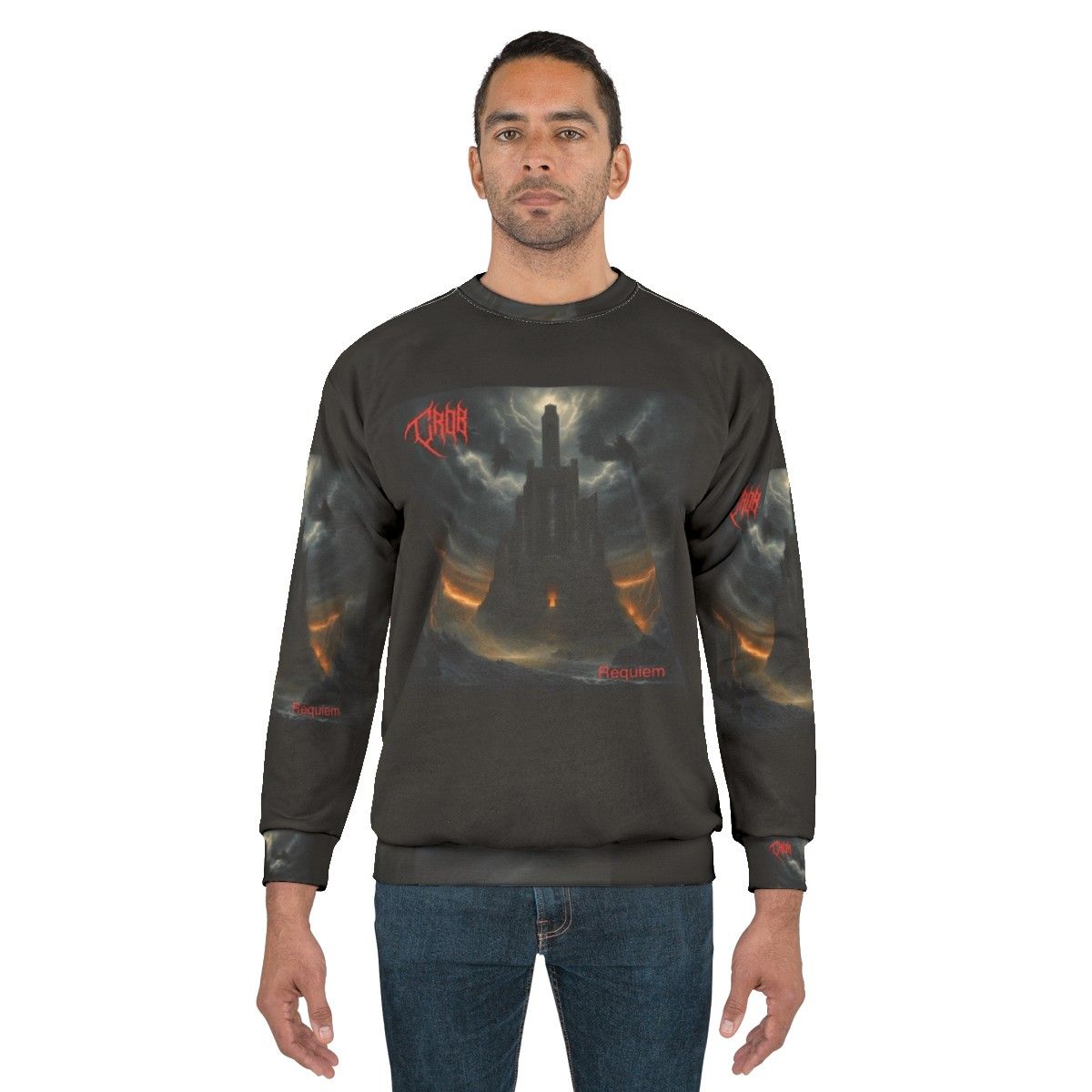 Crob Requiem Melodic Death Metal Sweatshirt - men