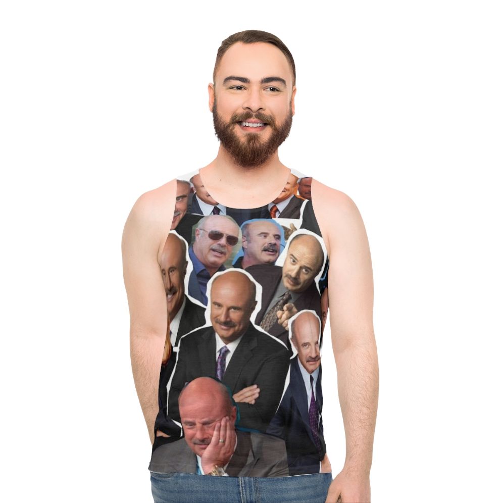 Dr Phil Inspired Unisex Tank Top - men