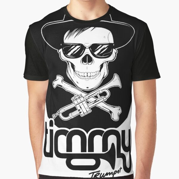 Timmy Trumpet EDM festival graphic t-shirt design