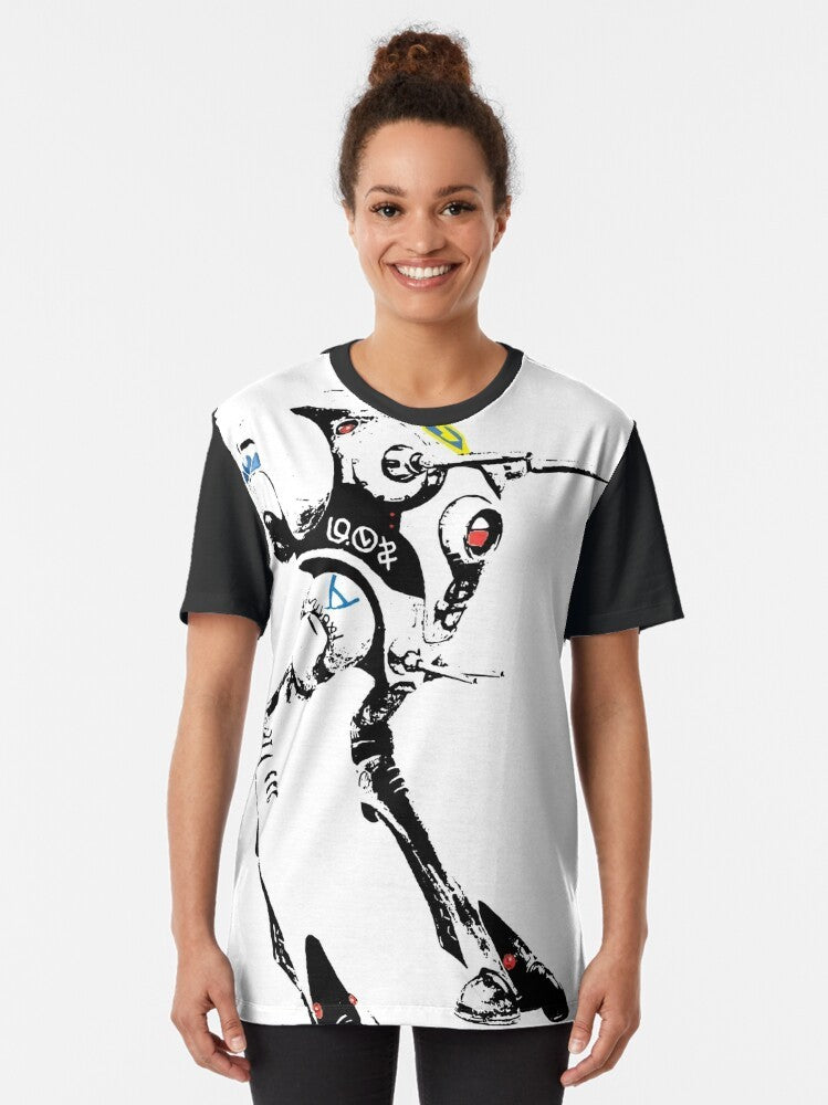 Macross Robotech Zentraedi Battle Pod Graphic T-Shirt - Women