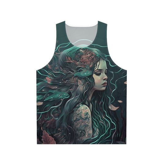 Mythical sea creatures unisex tank top