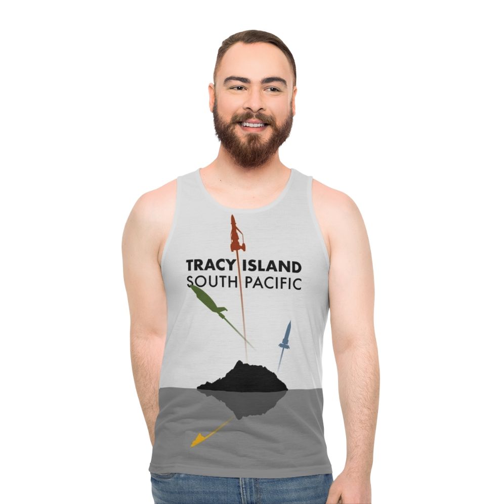 Thunderbirds art unisex tank top - men