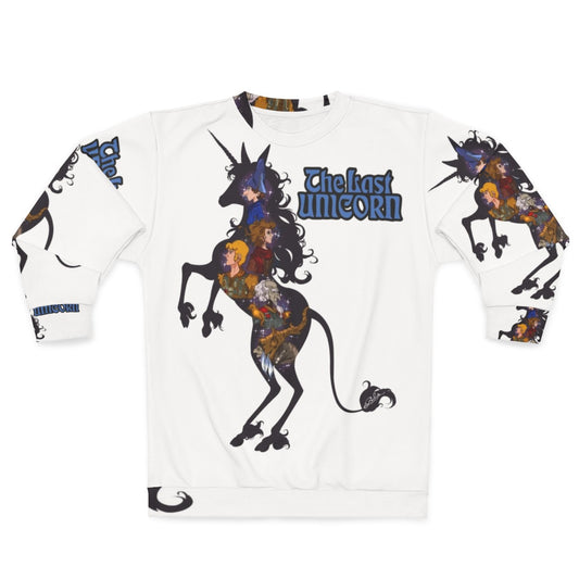 Unicorn Silhouette Sweatshirt - The Last Unicorn Inspired Graphic Pullover