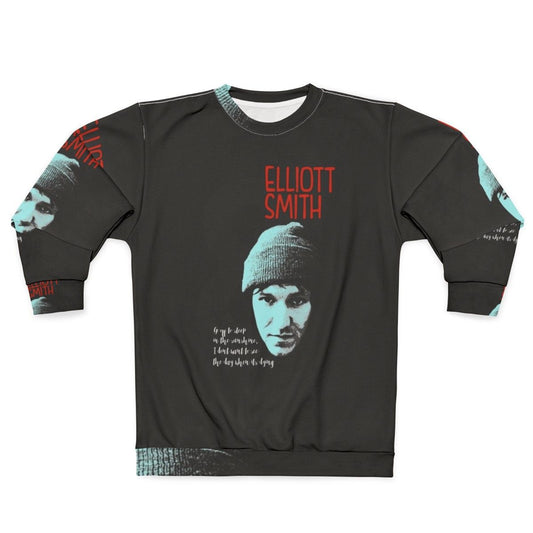 Elliott Smith Art Graphic Sweatshirt