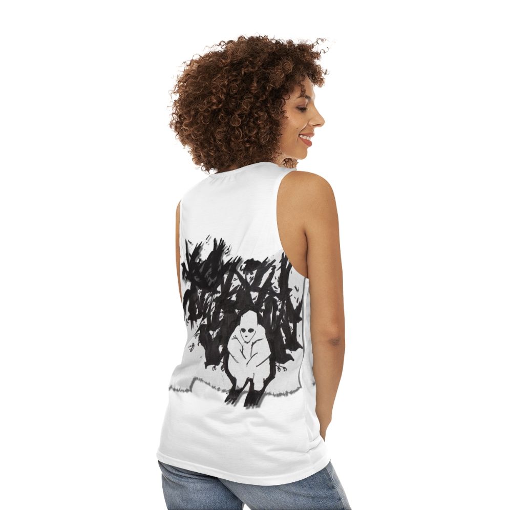 Unisex AJJ (Andrew Jackson Jihad) Tank Top - women back