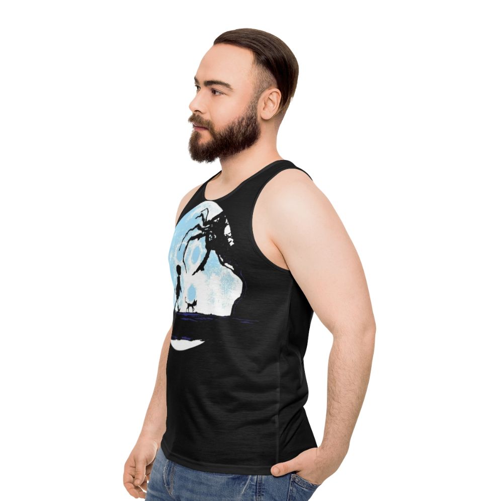 Retro Moonwalk Unisex Tank Top - men side