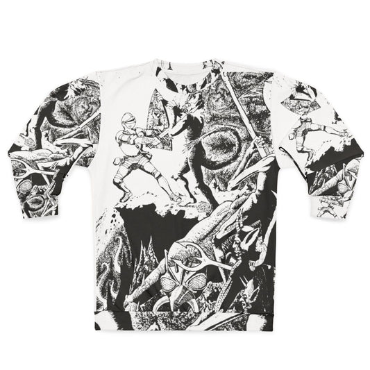 Paladin in Hell Dungeons and Dragons Sweatshirt