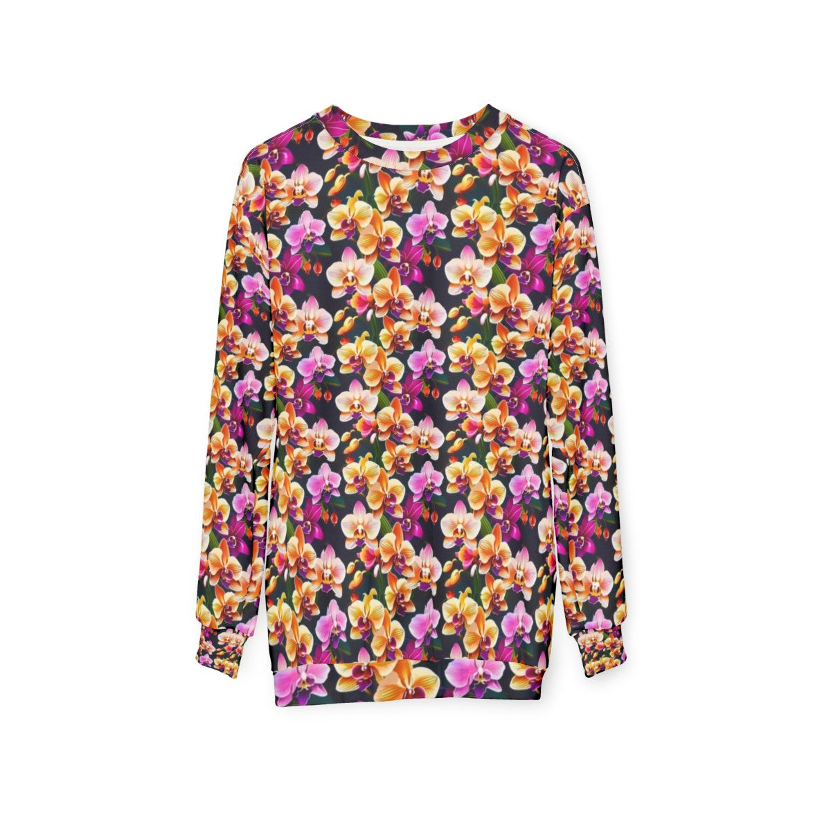 Orchid graphic sweatshirt - hanging