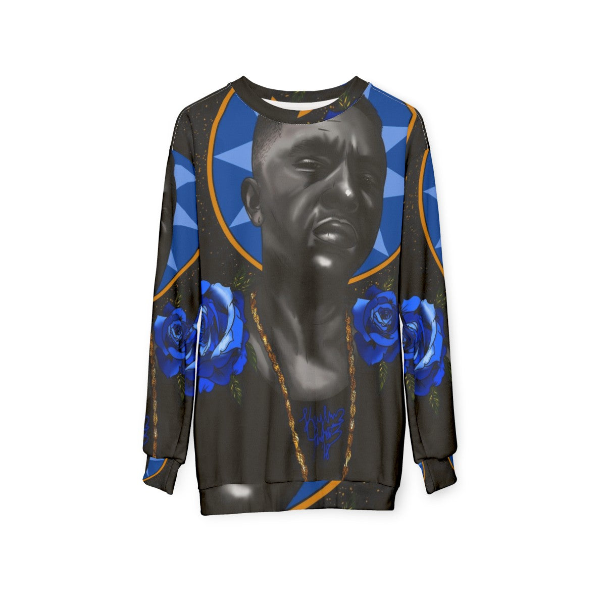 Boosie Badazz Sweatshirt featuring urban and rap music inspired design - hanging