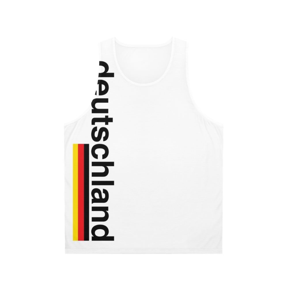 Deutschland unisex pride soccer/futball tank top