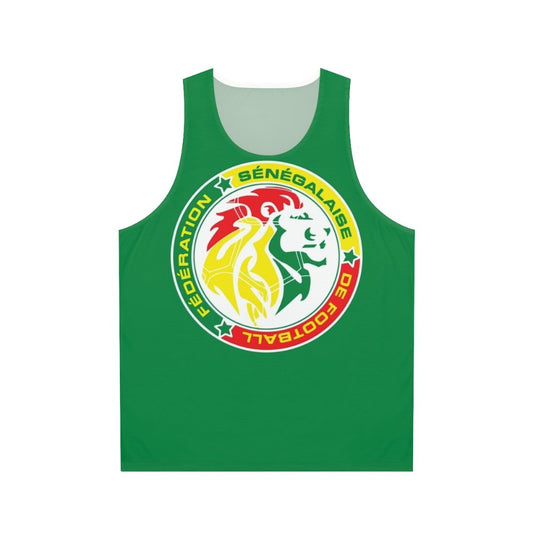 Senegalese Football Team Unisex Tank Top