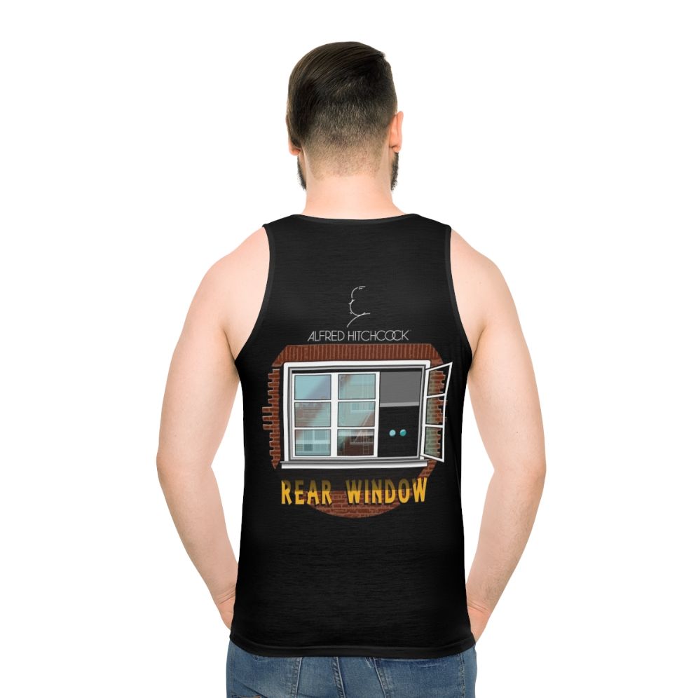 Alfred Hitchcock's "Rear Window" unisex tank top - men back