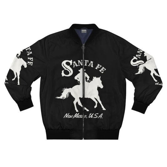 Santa Fe, New Mexico Cowboy Western Bomber Jacket