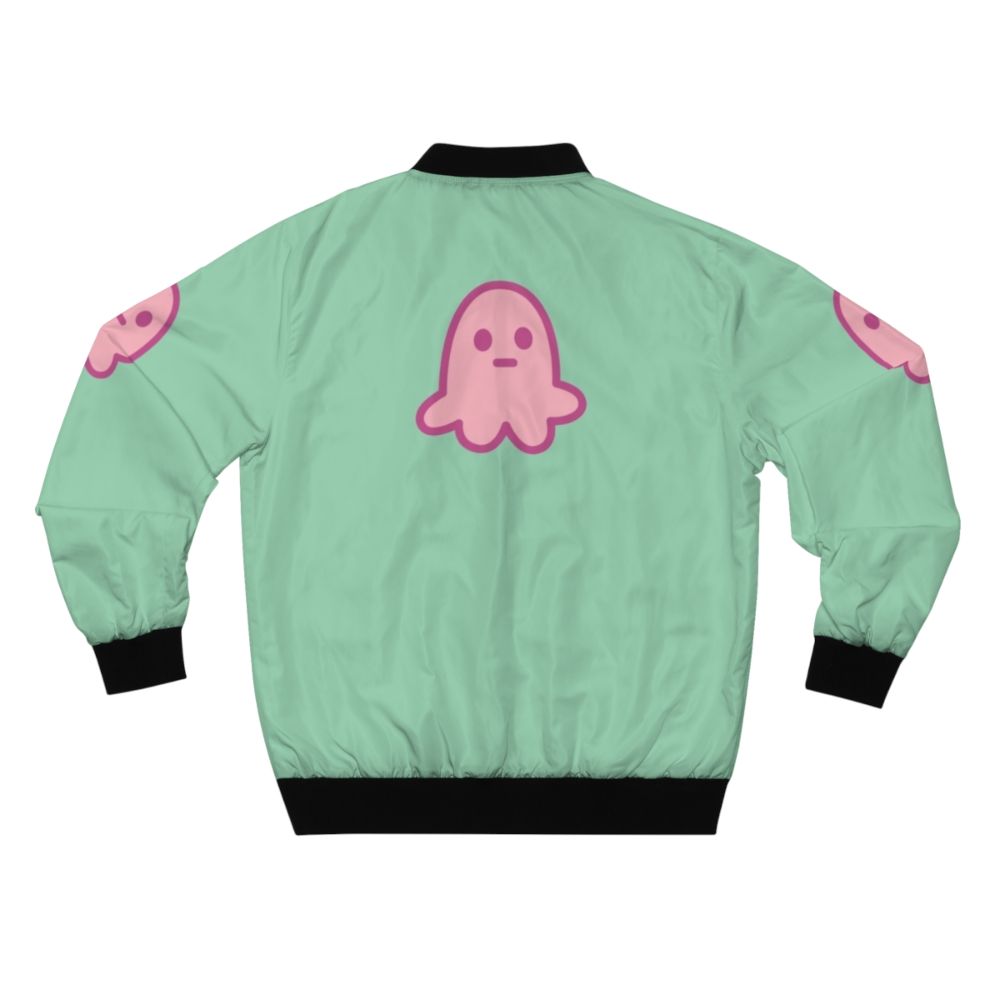 Star Butterfly Octopus Bomber Jacket with Pastel Colors - Back