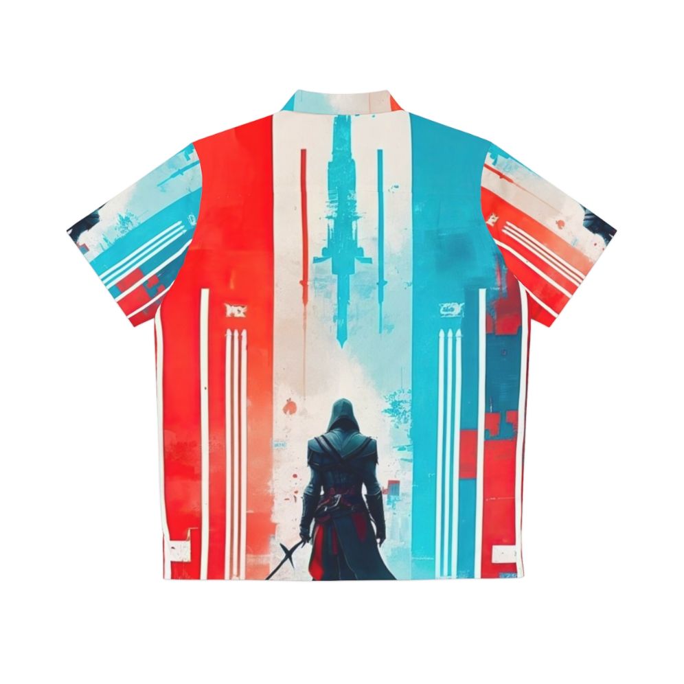 Assassins Creed Destiny Weaver Hawaiian Shirt - Back