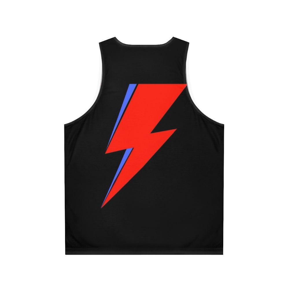 David Bowie "Aladdin Sane" Unisex Tank Top - Back