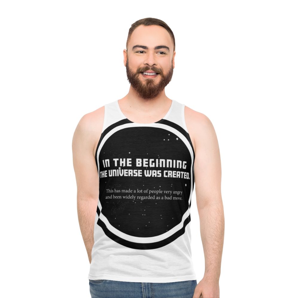 Douglas Adams Unisex Tank Top - men