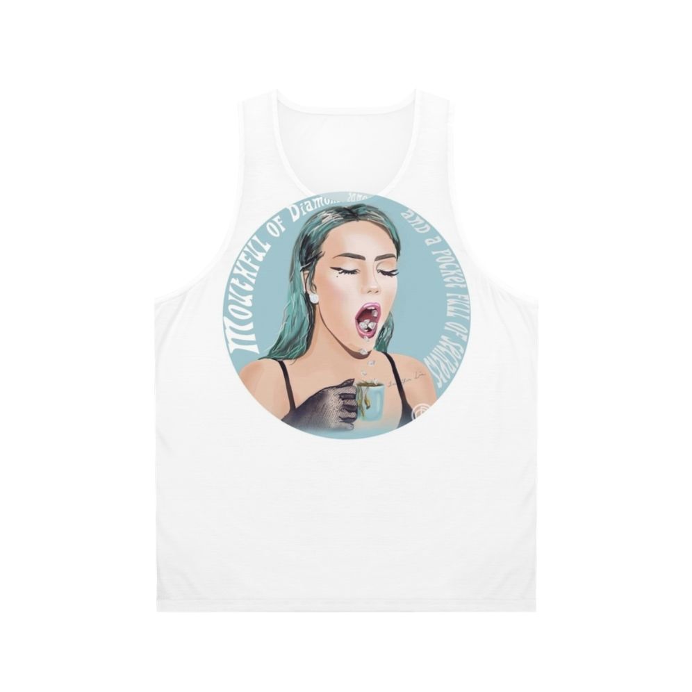 Phantogram Mouthful of Diamonds Unisex Tank Top