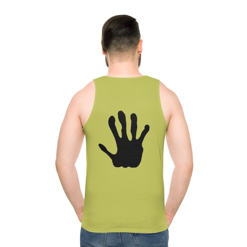 Unisex Total Drama Trent Tank Top - men back