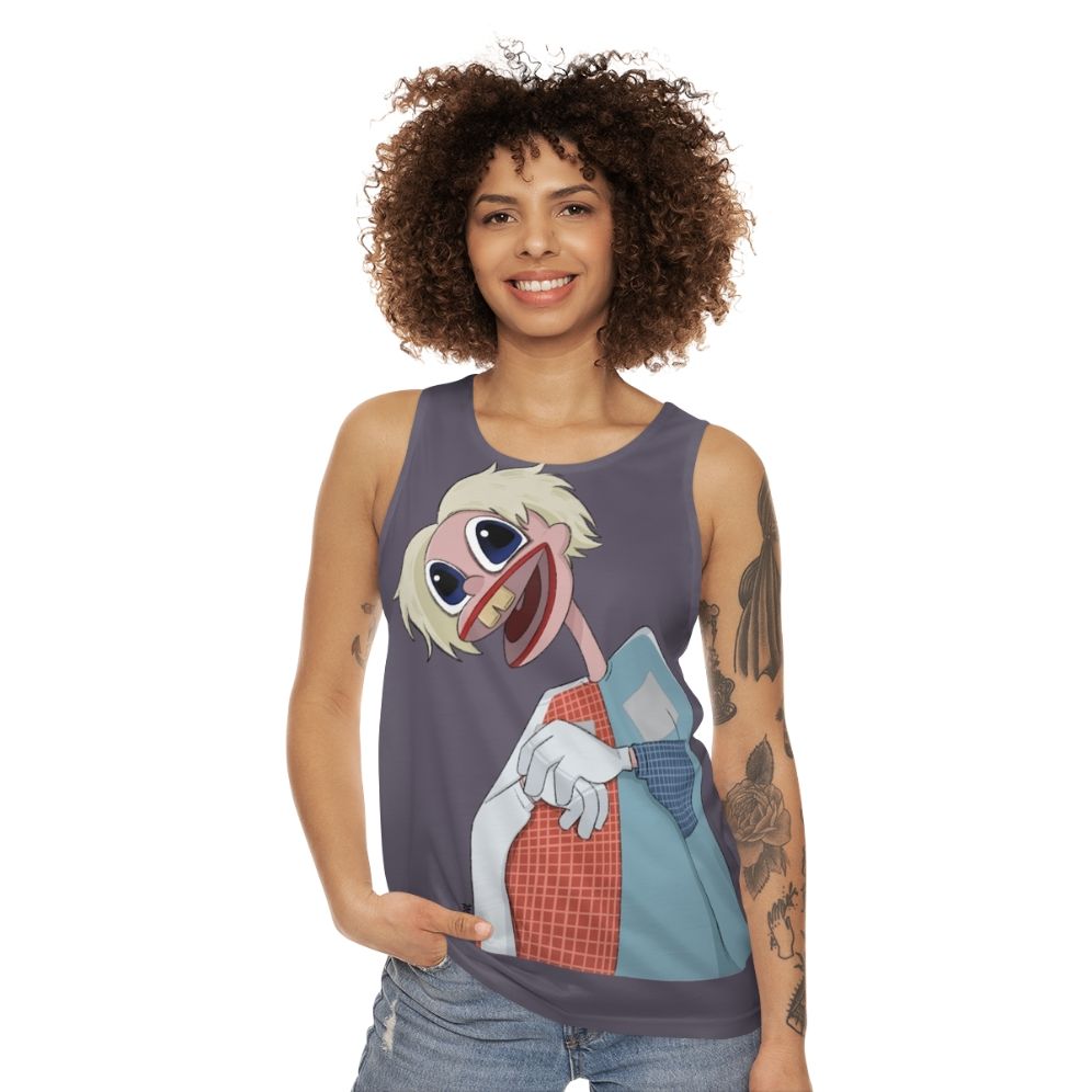 Creepy Ratafak Plachta Unisex Tank Top - women