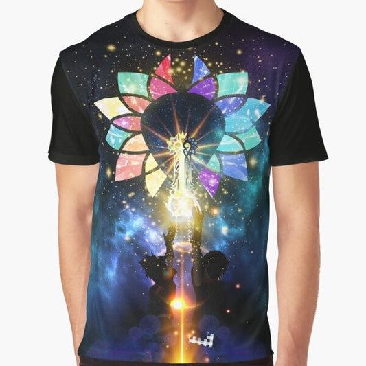 Kingdom Hearts Keyblade Graphic T-Shirt