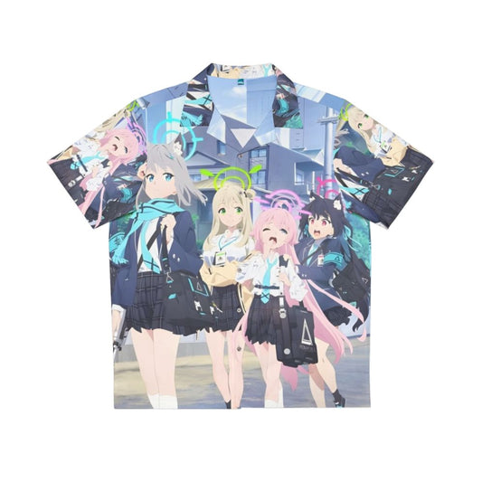 Blue Archive The Animation Anime Hawaiian Shirt with Characters