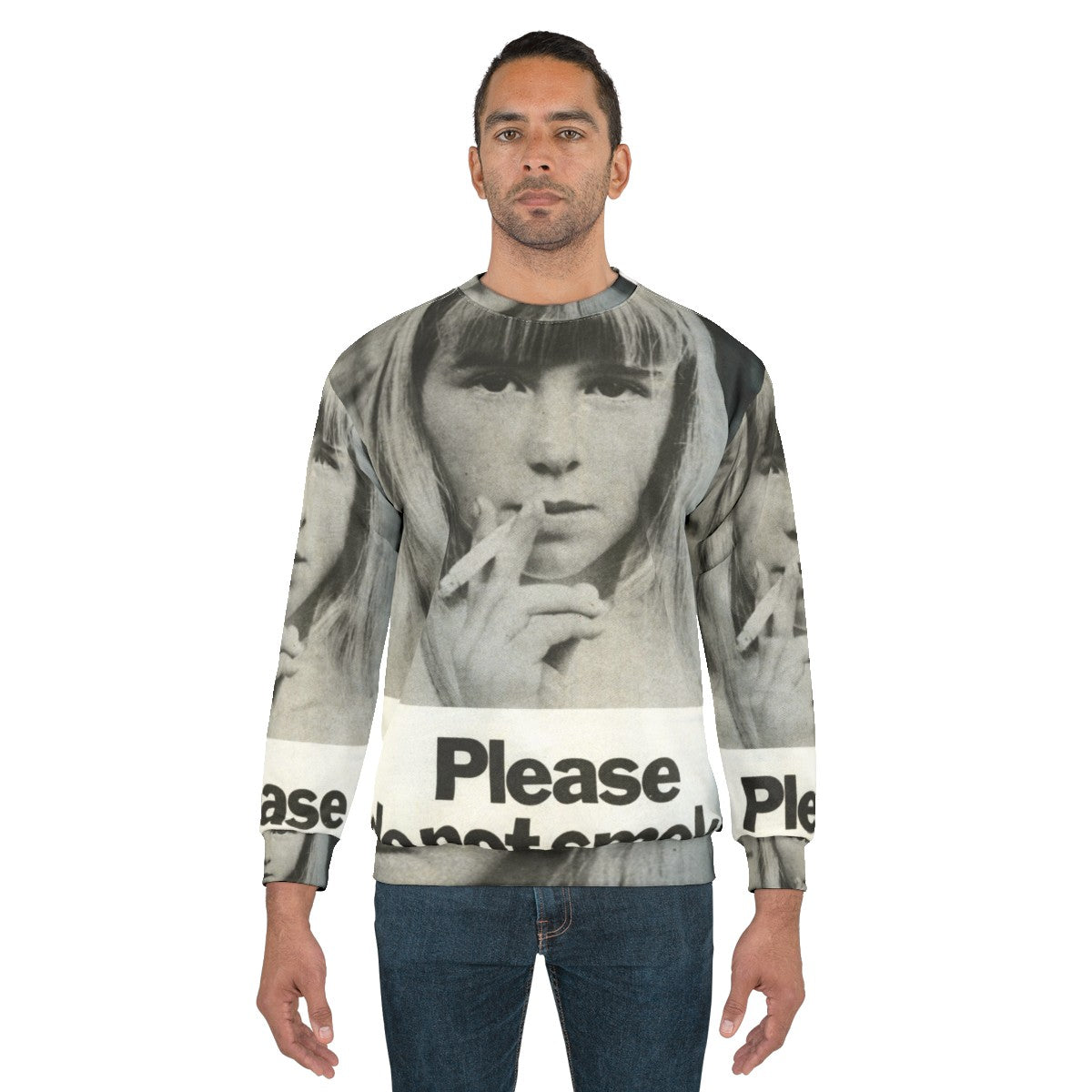 Anti-Smoking 1972 Vintage-Style Sweatshirt - men