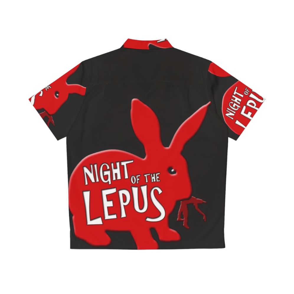 Night Of The Lepus Hawaiian Shirt - Horror Movie Cult Classic - Back