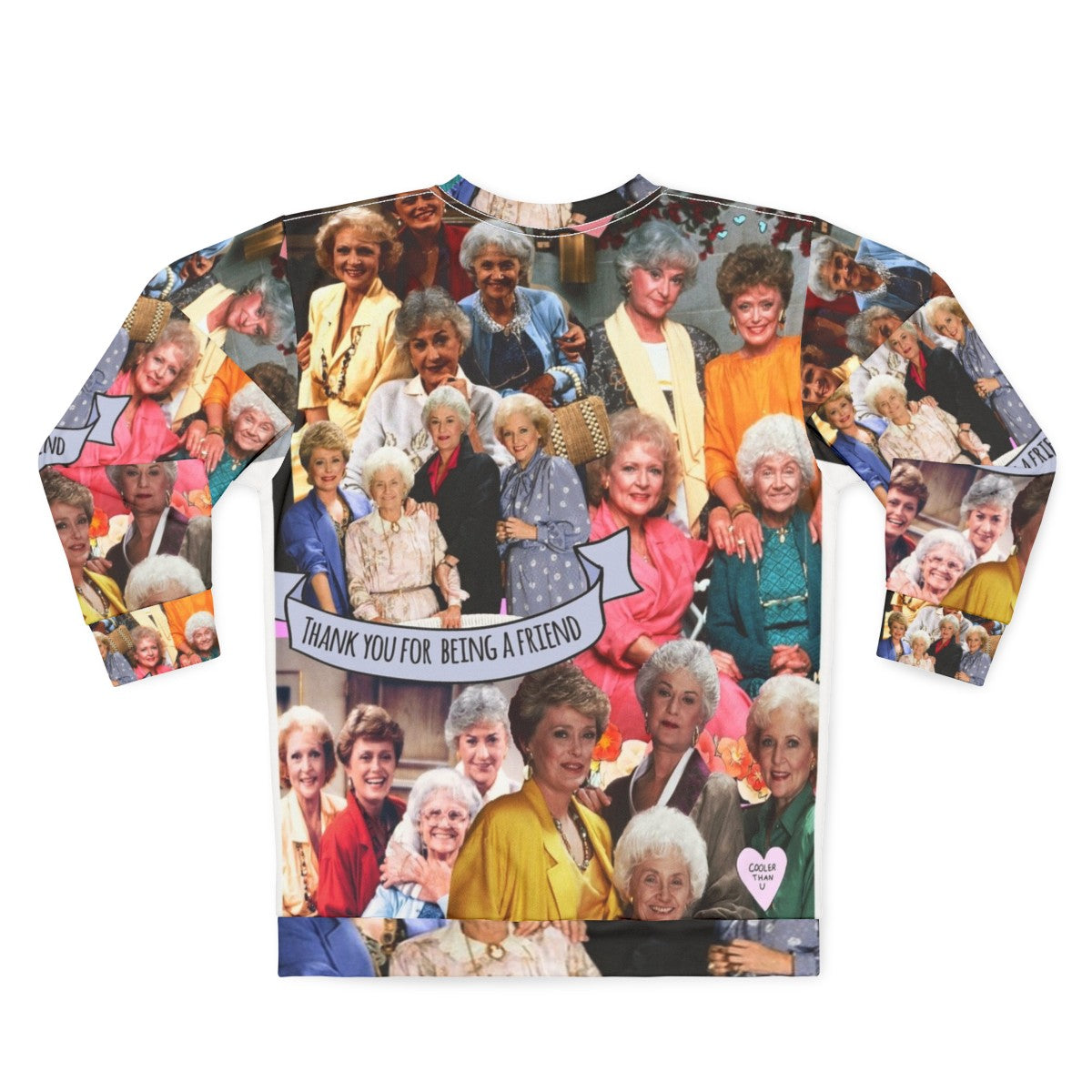 Golden Girls Sophia Petrillo Vintage TV Show Sweatshirt - Back