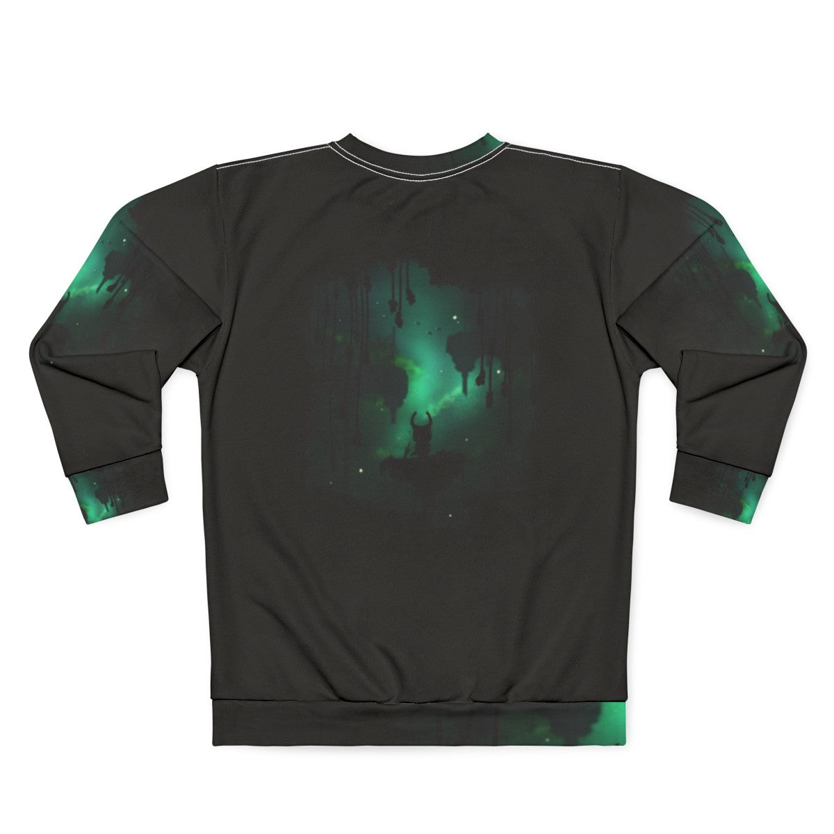 Nature-inspired 'Greenpath' sweatshirt for Hollow Knight fans - Back