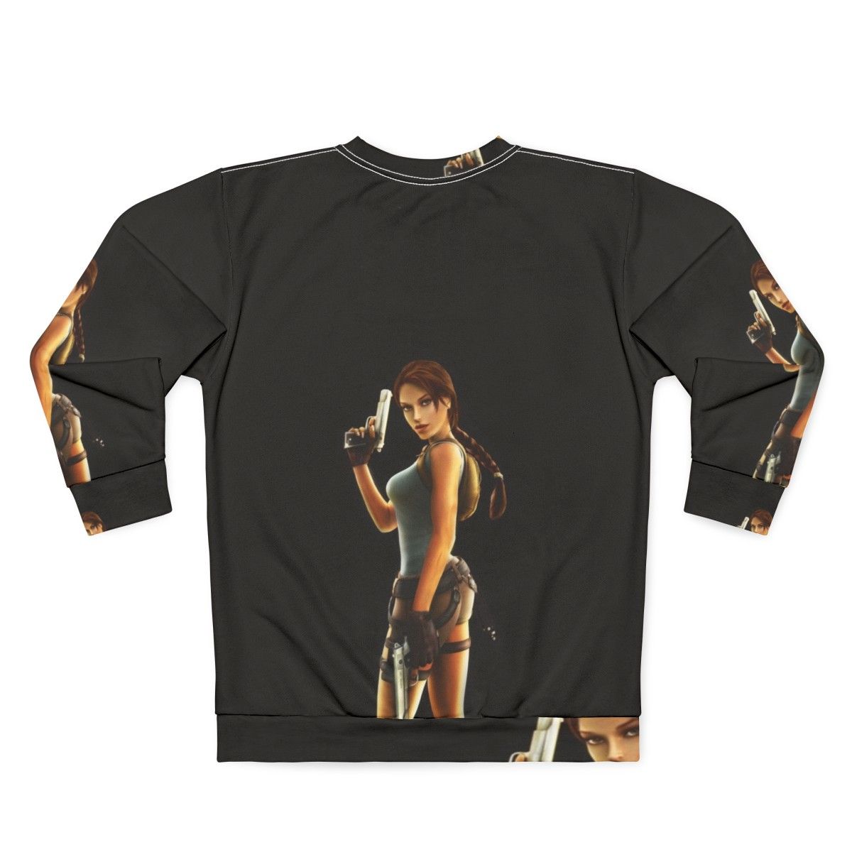 Lara Croft Anniversary Tomb Raider Sweatshirt - Back