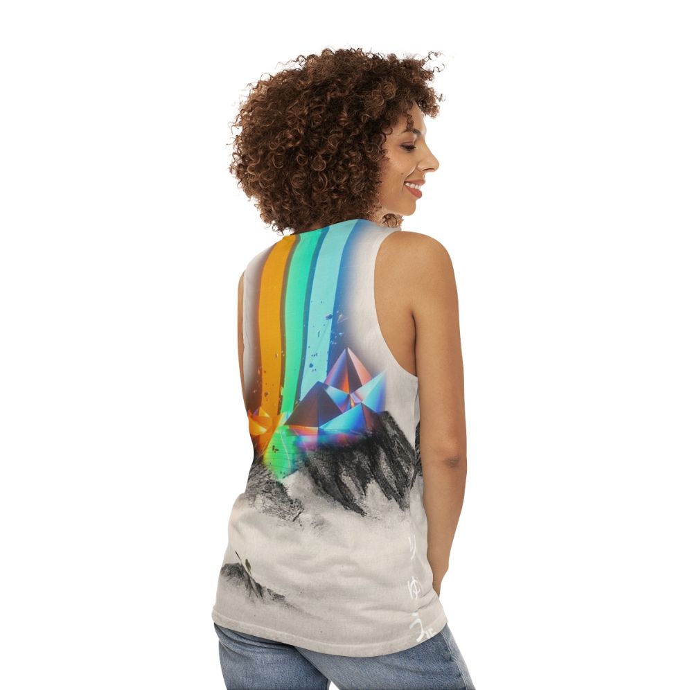 Imagine Dragons "Smoke & Mirrors" Unisex Tank Top - women back