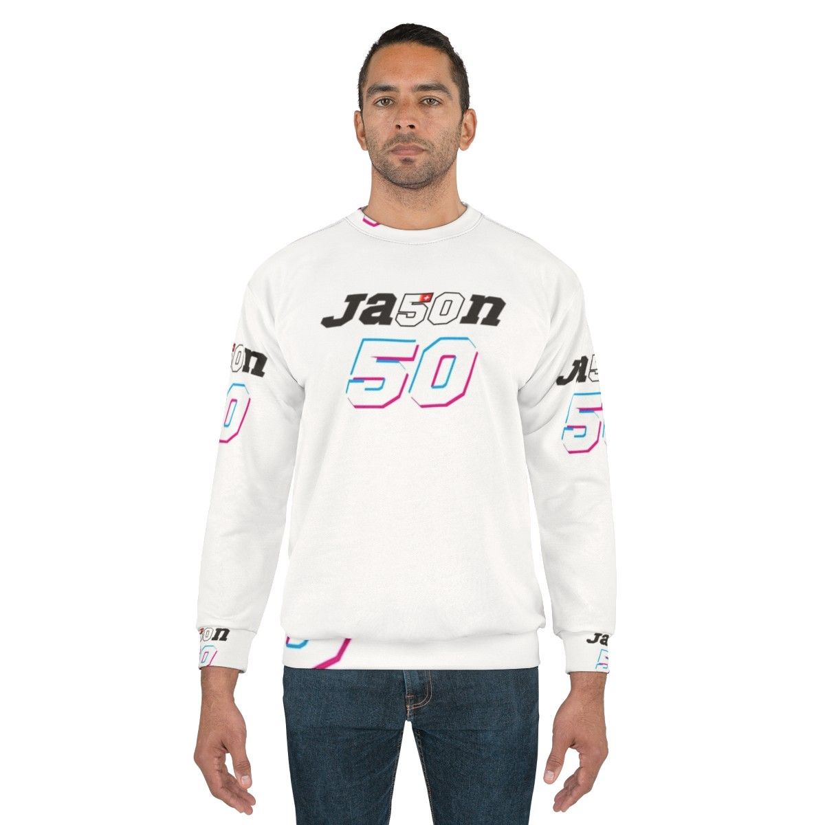 Swiss Racer Ja50n Motorcycle Helmet Sweatshirt - men